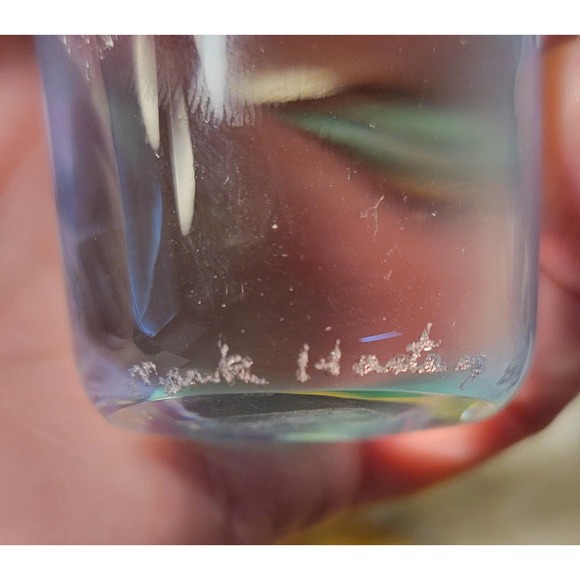 Vintage Signed Perfume Bottle - Mark Hasting 1985 - Picture 5 of 7